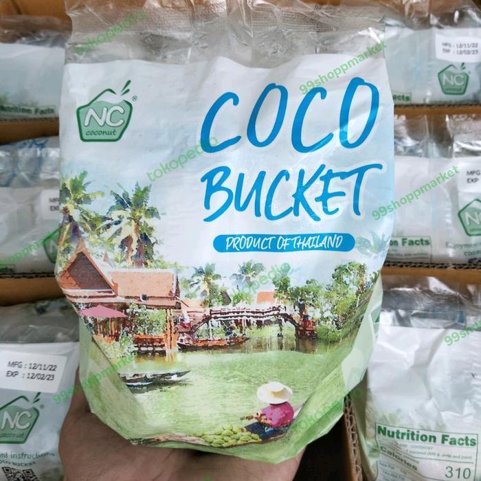 Coco Bucket kelapa import thailand 9 pics / ctn