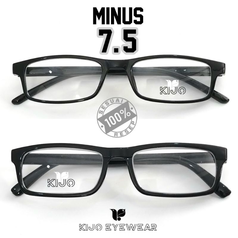 Kacamata Minus 7 8 5 4 2 3 1 9 6 Kaca Mata Kotak Min Silinder Mines Cylinder Mins Tinggi