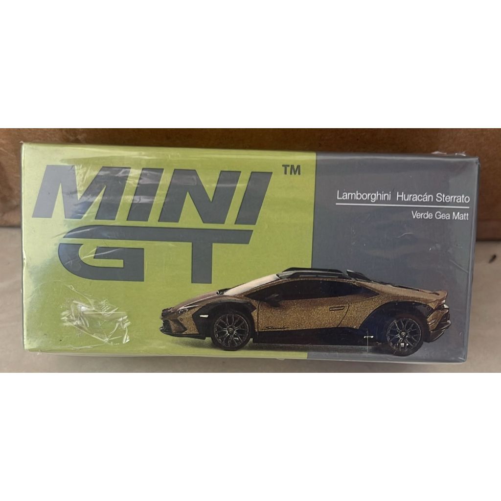MiniGT 779 Lamborghini Huracan Steratto Verde Gea Matt RHD Green Gold Box Sealed Original