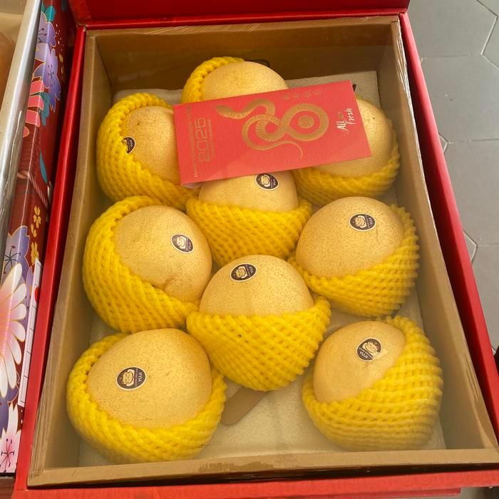 Pear sweet gift box imlek | Buah sweet pear jumbo box imlek