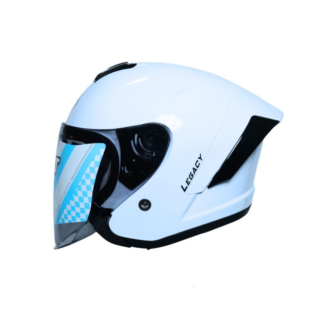 HELM HALF FACE GIFT LEGACY SOLID PREMIUM SNI/HELM KEREN/HELM GANTENG/HELM SNI/HELM PRIA/HELM WANITA