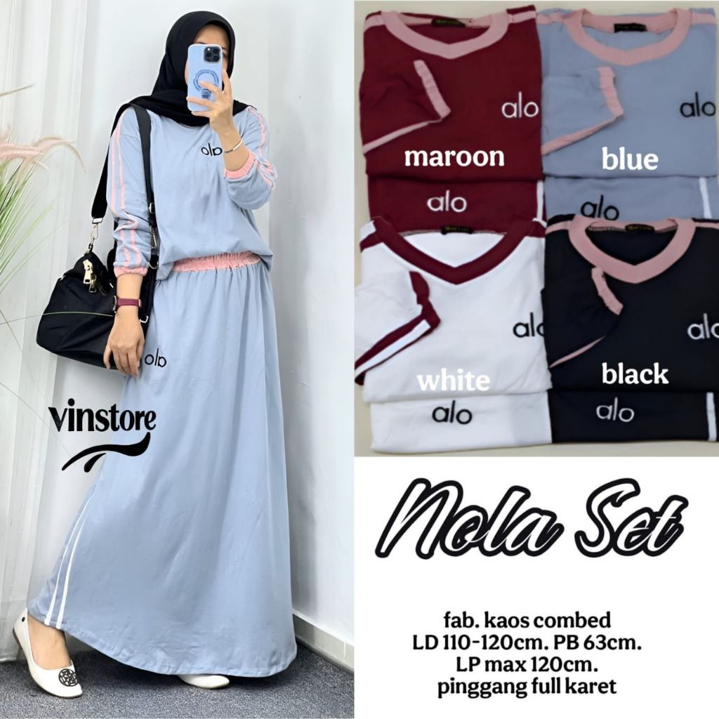 ada grup reseller tanyakan admin alya store NOLA SET VINSTORE 28 alya store