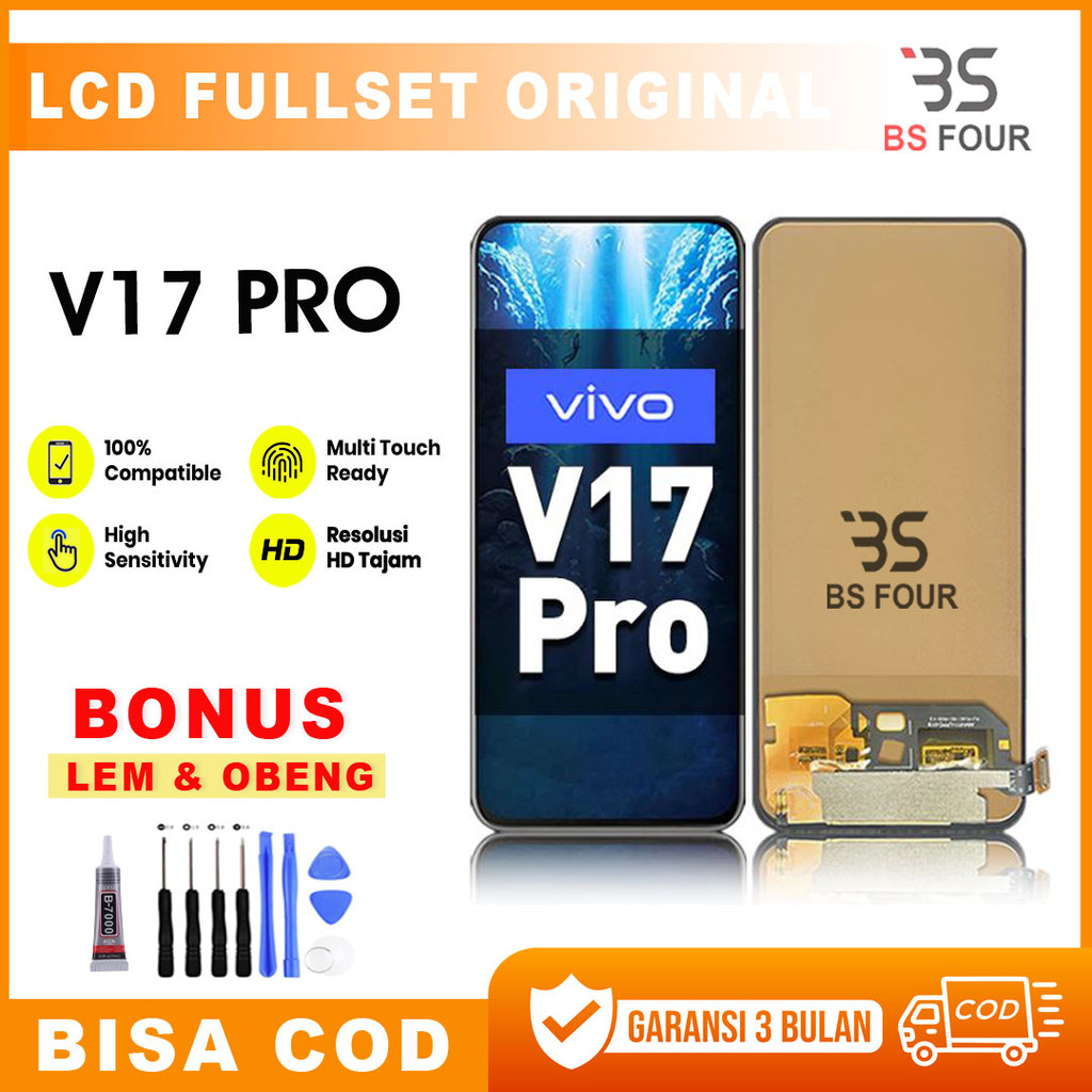 LCD Vivo V17 pro Original TouchScreen Fullset ori asli Cod