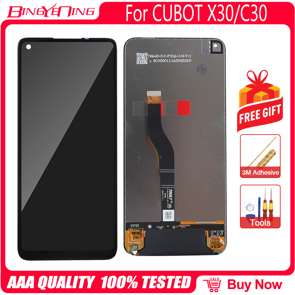 Original For Cubot X30 C30 LCD&Tou screen gitizer splay Screen Module Accessories Assembly Replaceme