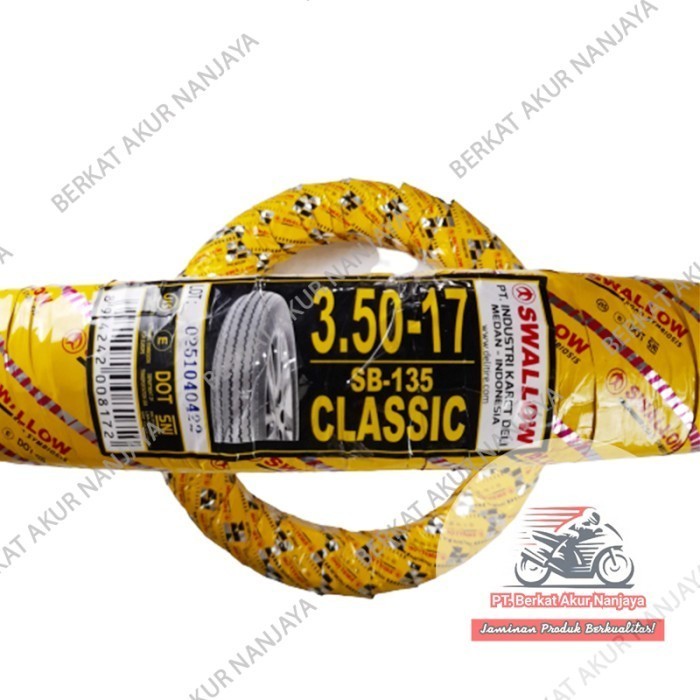 Ban motor swallow classic sb-135 350 ring 17 clasic kawasaki w175