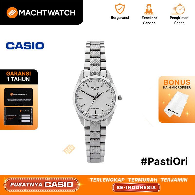 [PESTA HALILINTAR] Jam Tangan Wanita Casio Standard LTP-1274D-7ADF LTP1274 LTP-1274D Enticer Stainle