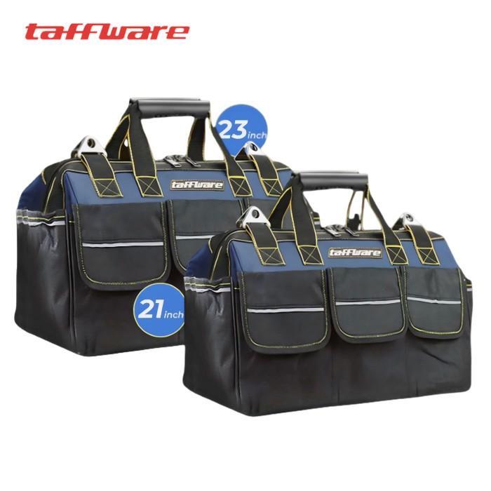 Tool Bag Besar Waterproof 21 23 inch A02584 Tas Perkakas Toolkit Storage Reflective Strip