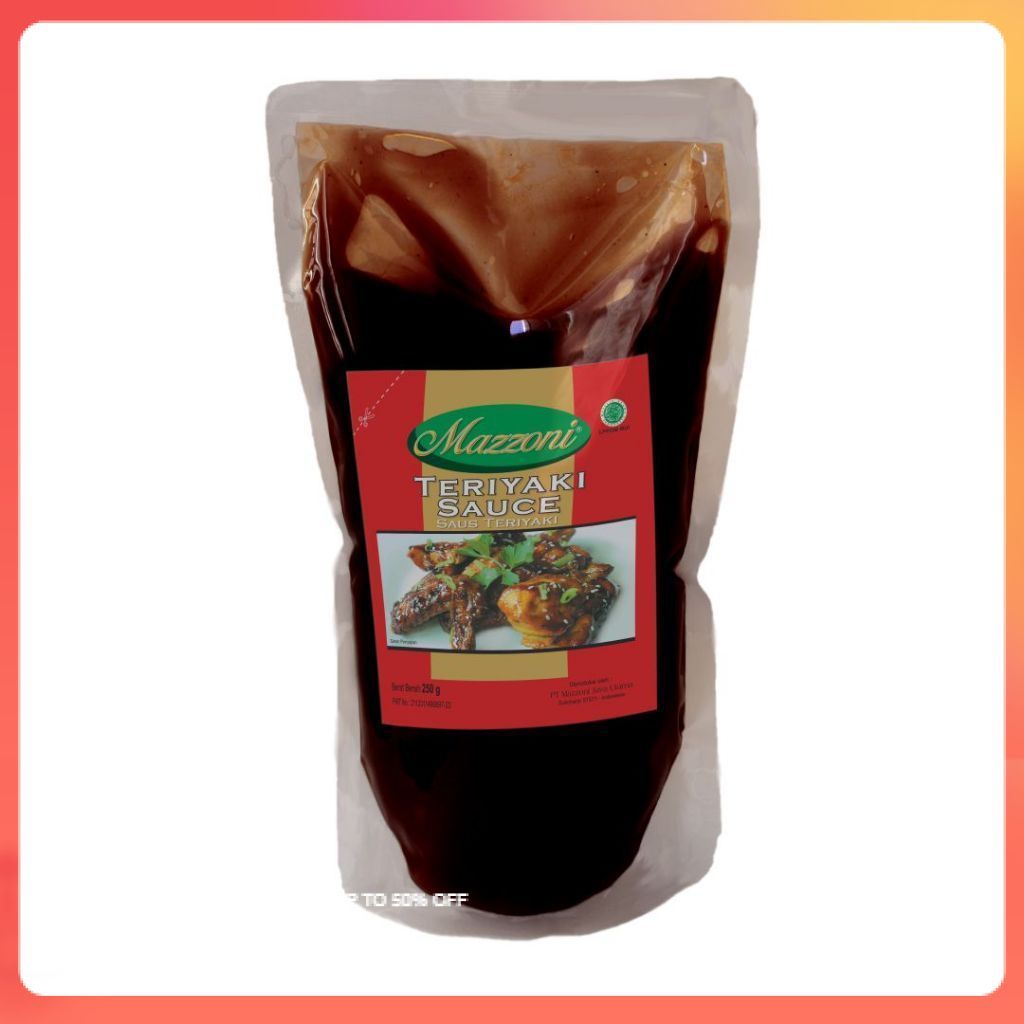 Mazzoni Saus Teriyaki 1 Kg