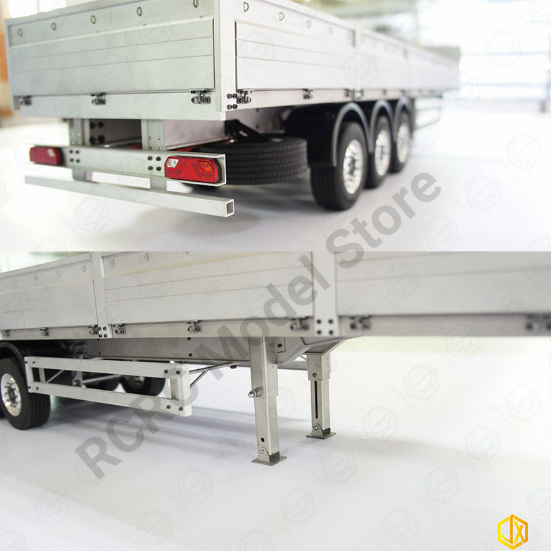 Rc 1/14 Fence Trailer -trailer Truck Assembly Kit Trailer For Tamiya 1/14 RC Truck 770s Arocs Man Tg