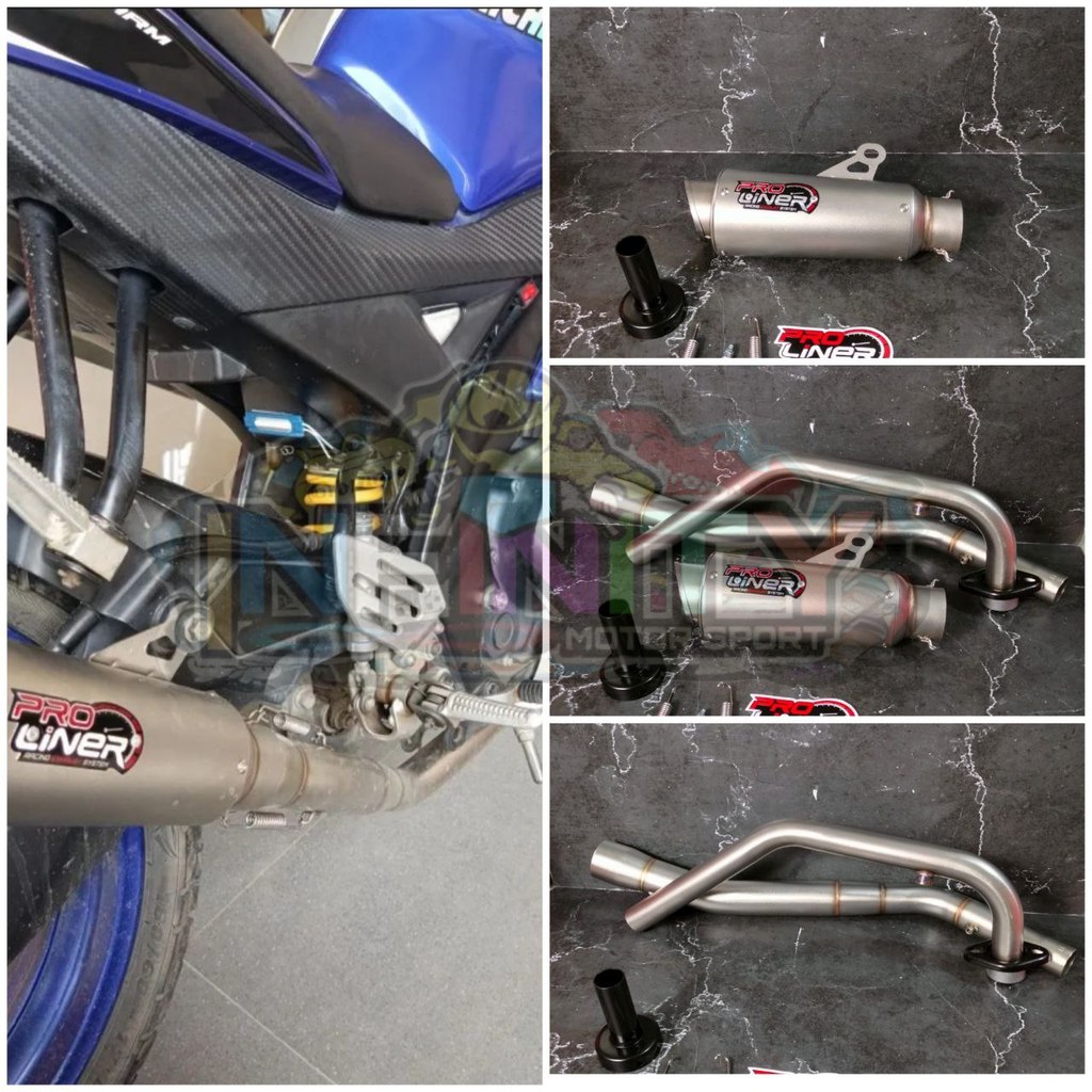 KNALPOT RACING R15 V3 PROLINER TR1 Knalpot All New R15 VVA V3 Original 155