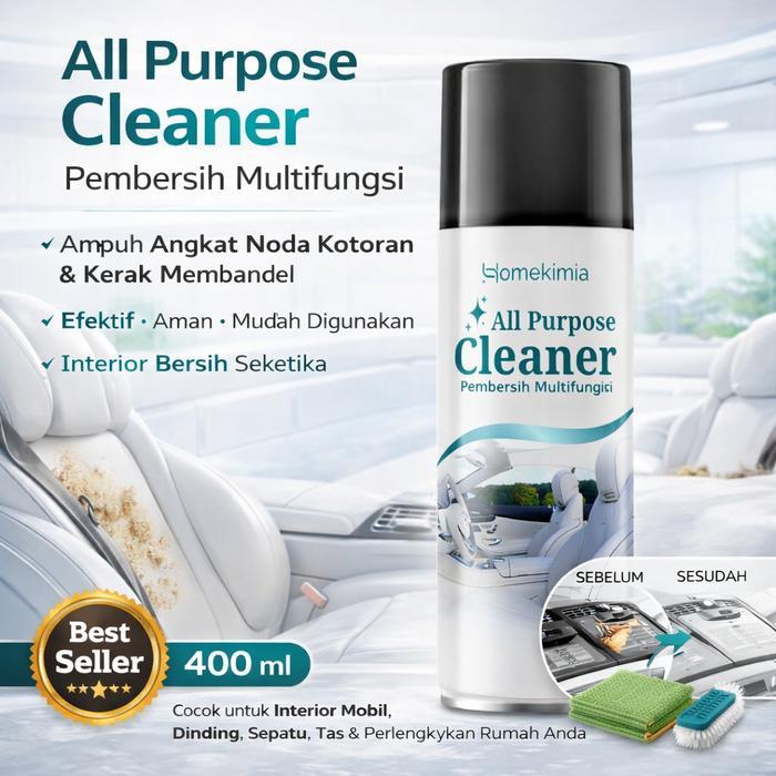Home Kimia All-Purpose Cleaner 400 ML Pembersih Serbaguna untuk Sepatu Tas Jok Mobil Interior Mobil 
