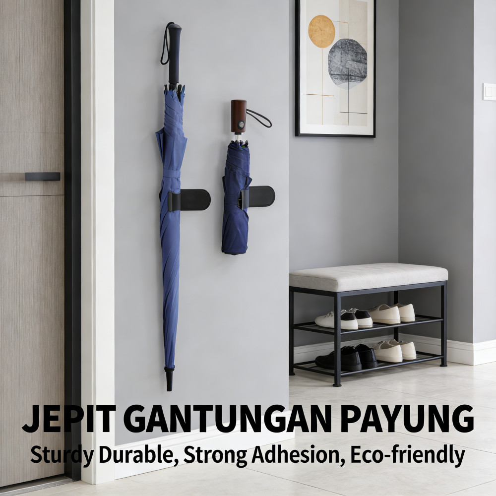 Jepit Mobil Payung Umbrella Hook Serbaguna Hook Payung Rumah Mobil Gantungan Aksesoris Umbrella Hook
