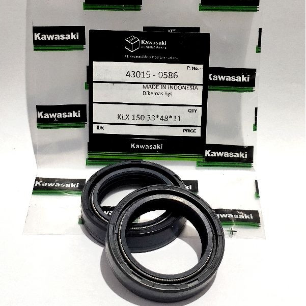 Seal Shock  Ninja R rr Seal Shock Depan ninja rr R Ukuran 33