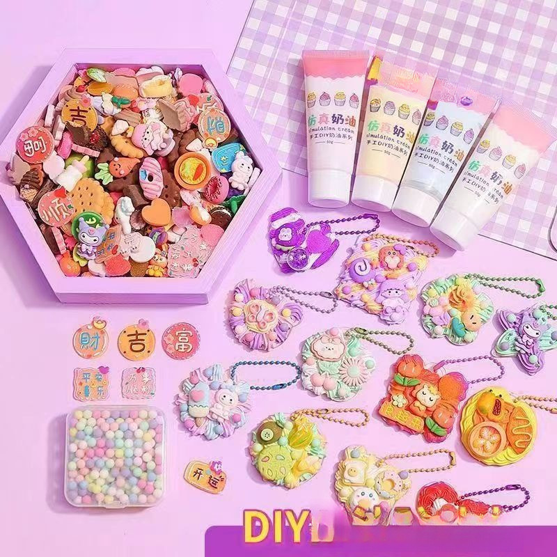 128/286/303Pcs Stiker Guka Mainan Hadiah Teka-teki Anak-anak Set Pernak-pernik DIY