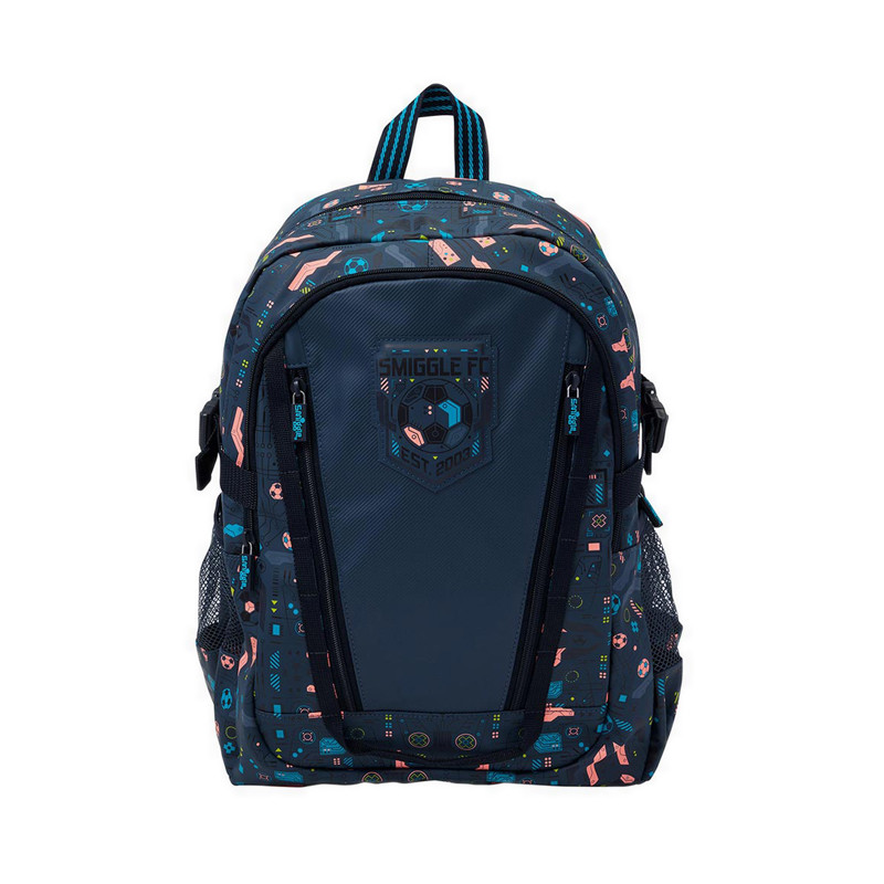 Smiggle Power Play Classic Backpack - IGL458708GRY