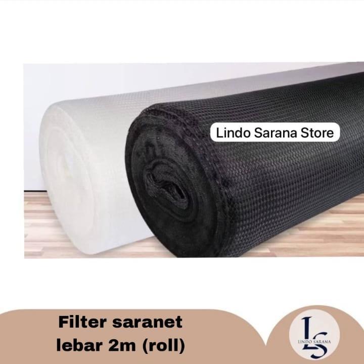 Filter Saranet Lebar 2 meter (roll) | Kain Saranet | Jaring Saringan AC | Saringan Udara AC | Filter
