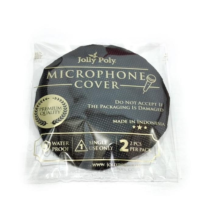 Sarung Microphone 50pcs / Sarung Mikrofon / Cover Microphone / Penutup Mic Cover - Hitam, 50pcs