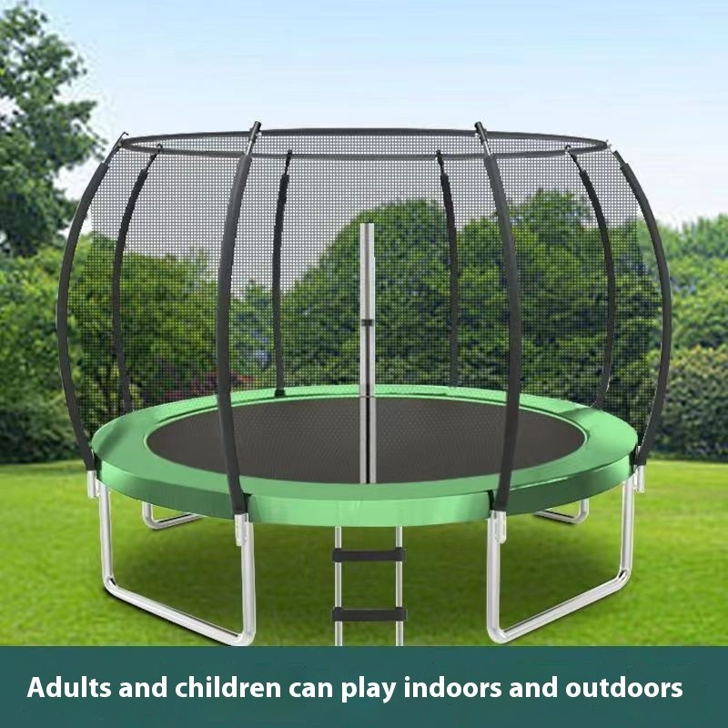Lantern Trampoline Trampoline Large Outdoor Household Commercial Trampoline Stall Square Children Ad