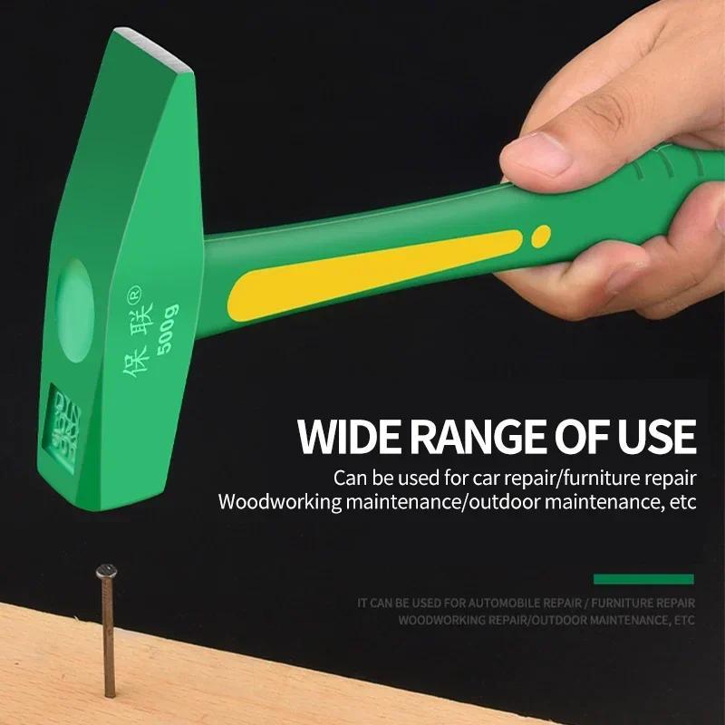 Multifunctional non-slip shockproof steel hammer hand tools household woodworking hardware tools per