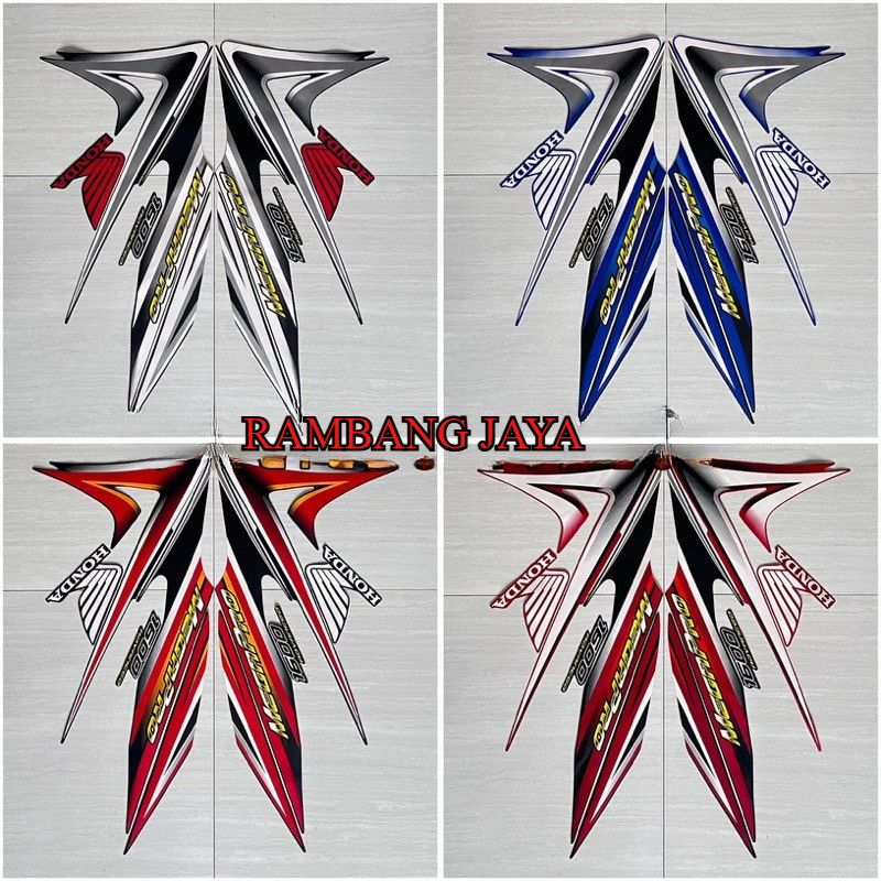 Stiker Striping Motor Megapro 2006 2007 Mega Pro Primus