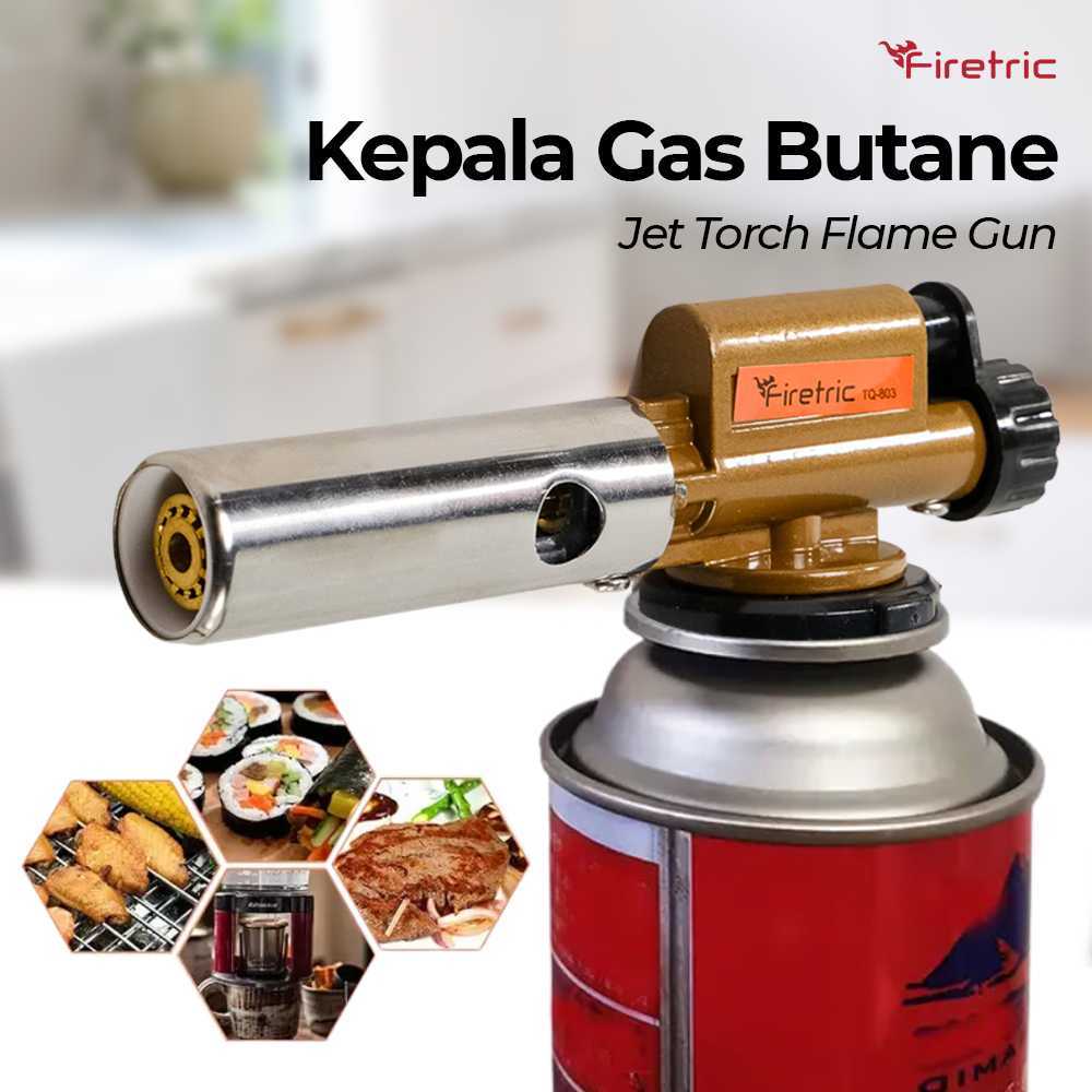 Firetric Kepala Gas Butane Jet Torch Flame Gun - TQ-803