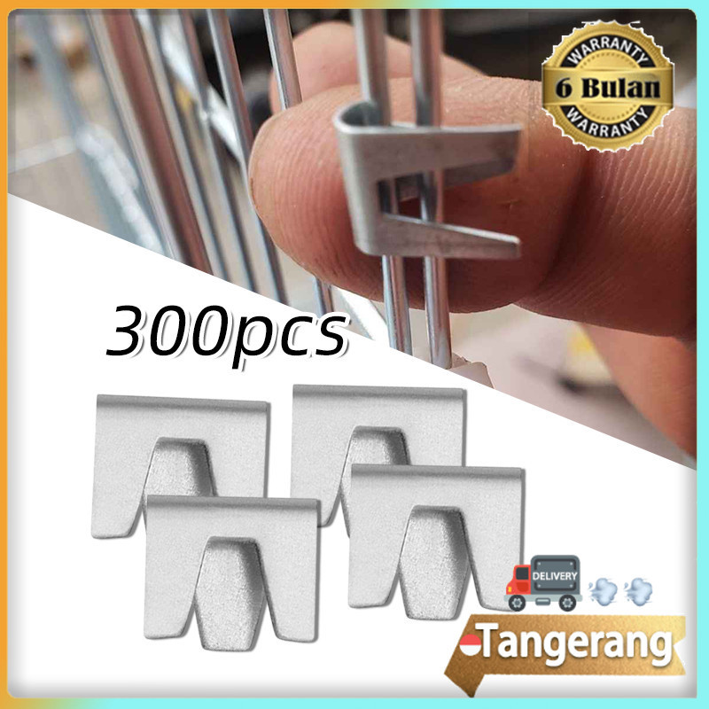 300pcs Clip u/ Tang / Buckle / Clamp / Bisa Digunakan Untuk Kandang