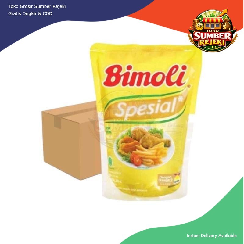 Bimoli Minyak Goreng Spesial Pouch 2 Liter | Karton isi 6 Pouch