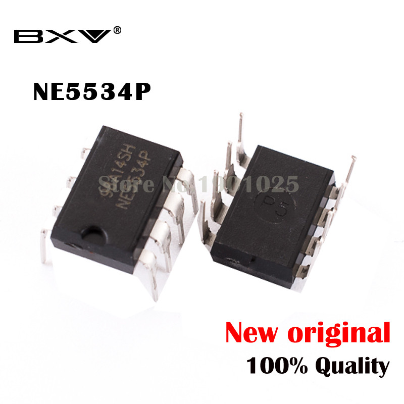 10pcs/lot NE5534P P8 NE5534 P NE5534N IC new and original free shipping In Stock