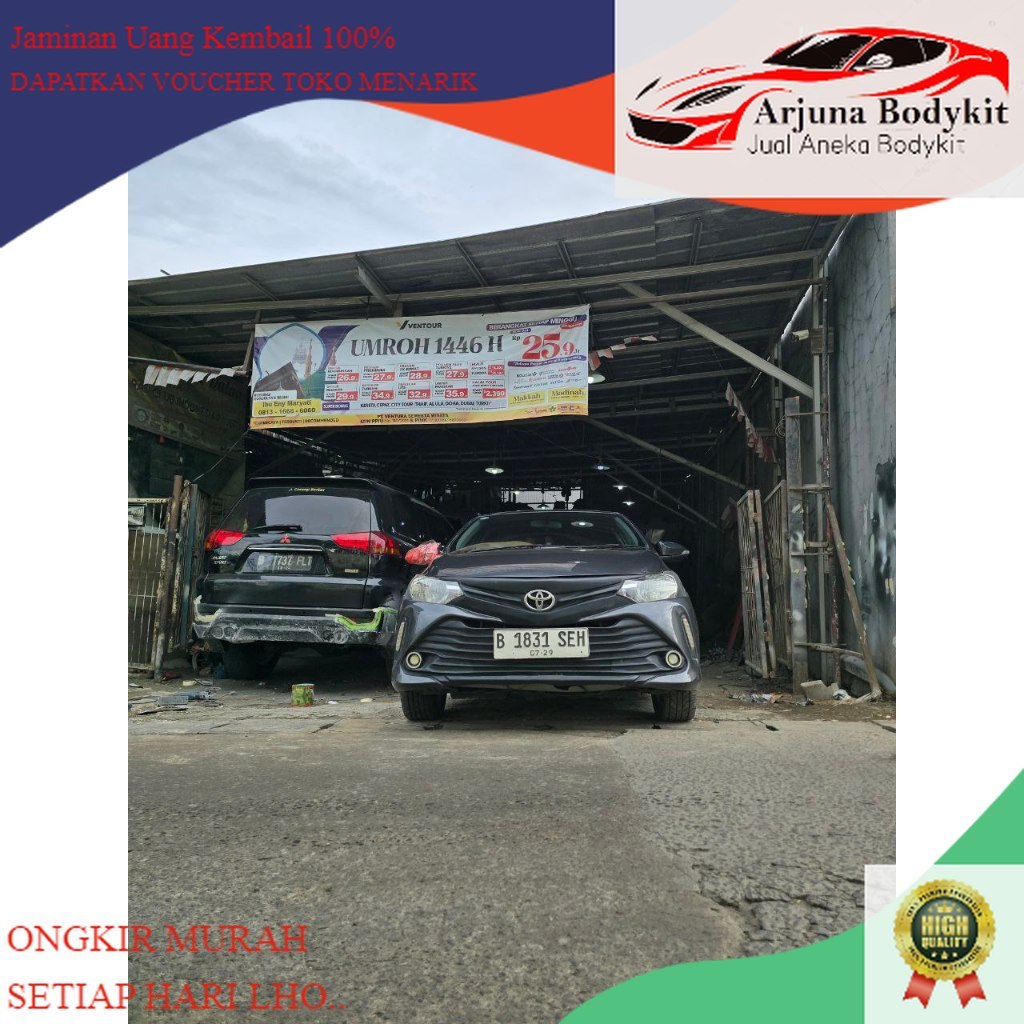 BODYKIT vios 2013-18 bodikit vios gen3 bodi kit vios GRADE-A body kit