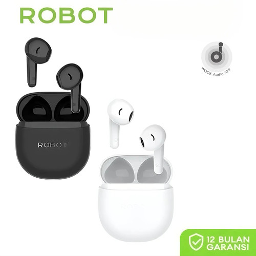 HF BLUETOOTH TWS ROBOT T60 PRO WHITE AIRBUDS