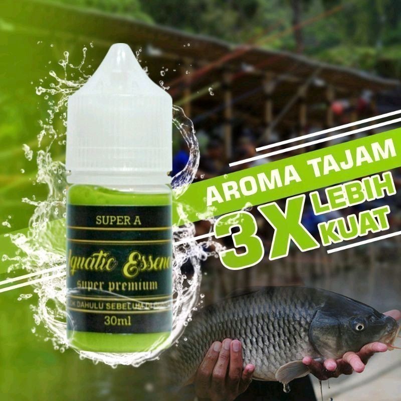 30 ML -  Aquatic Super Premium A Essen Ikan Mas Mancing Harian Lomba Induk/Babon Dan Ikan Rame   Ter