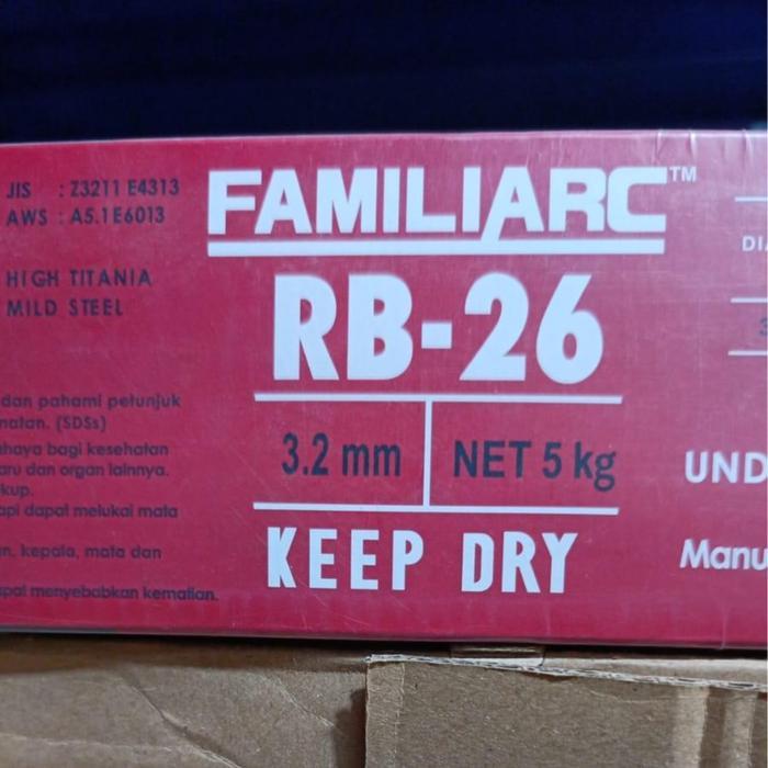 Kawat Las RB26 3.2MM (5 KG)/ RB 26 3.2 MM