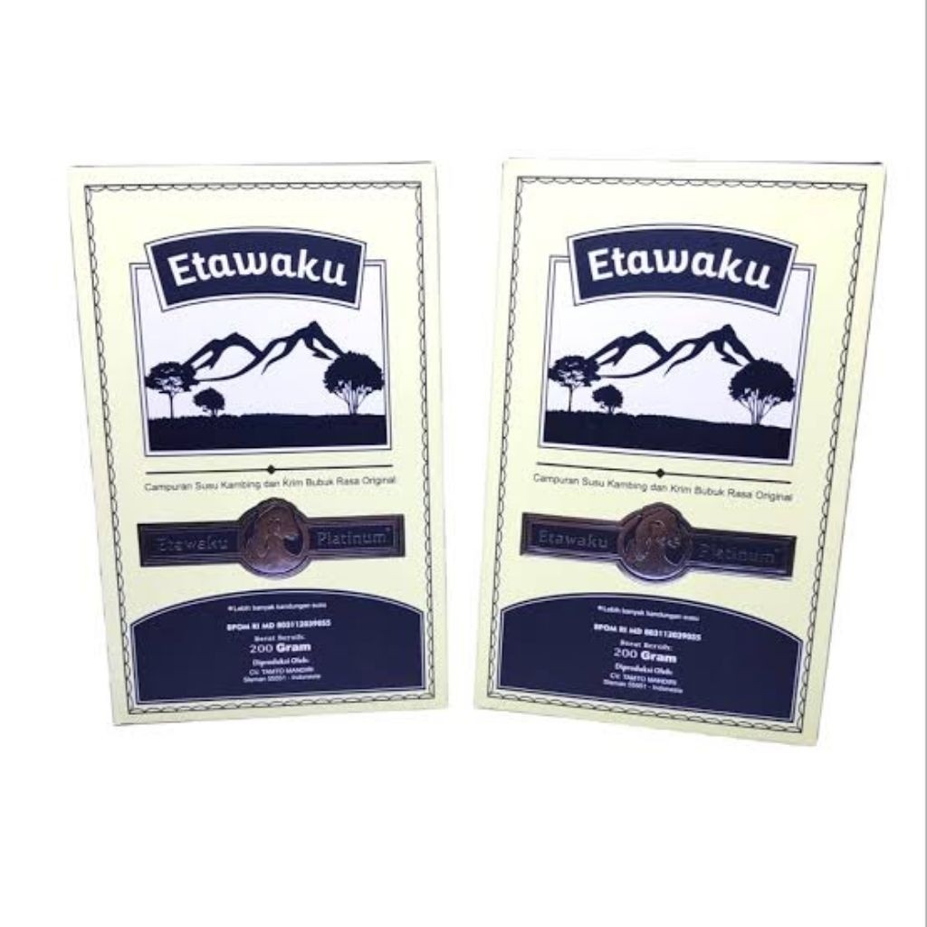 ETAWAKU PLATINUM / SUSU KAMBING ETAWA / ETAWAKU / SUSU KAMBING