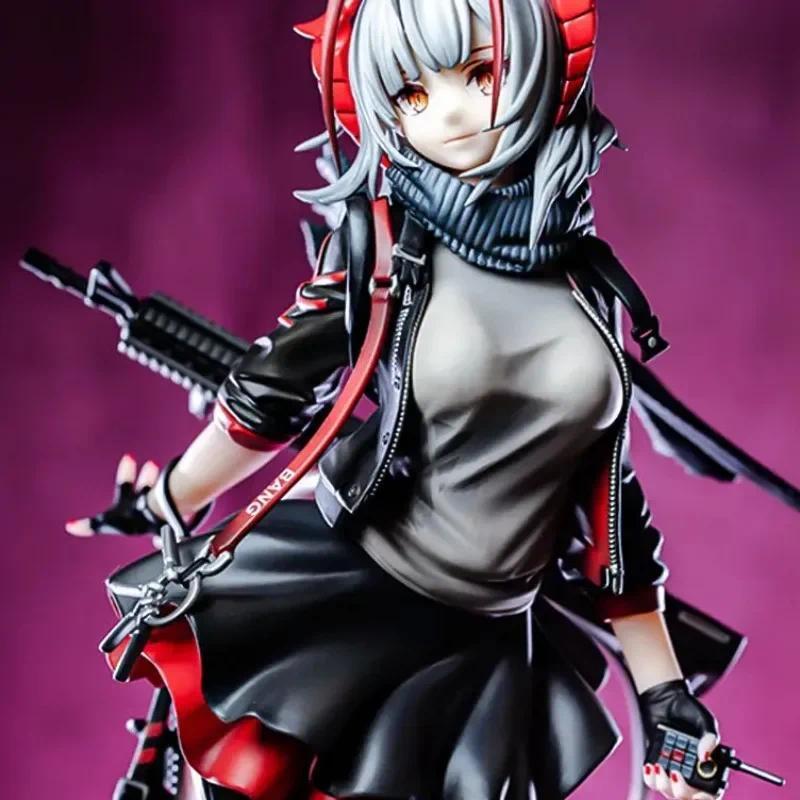 Arknights Anime Game Figure W Armed Beautiful Girls 26cm Peripherals Kawaii Action Figures Collectio