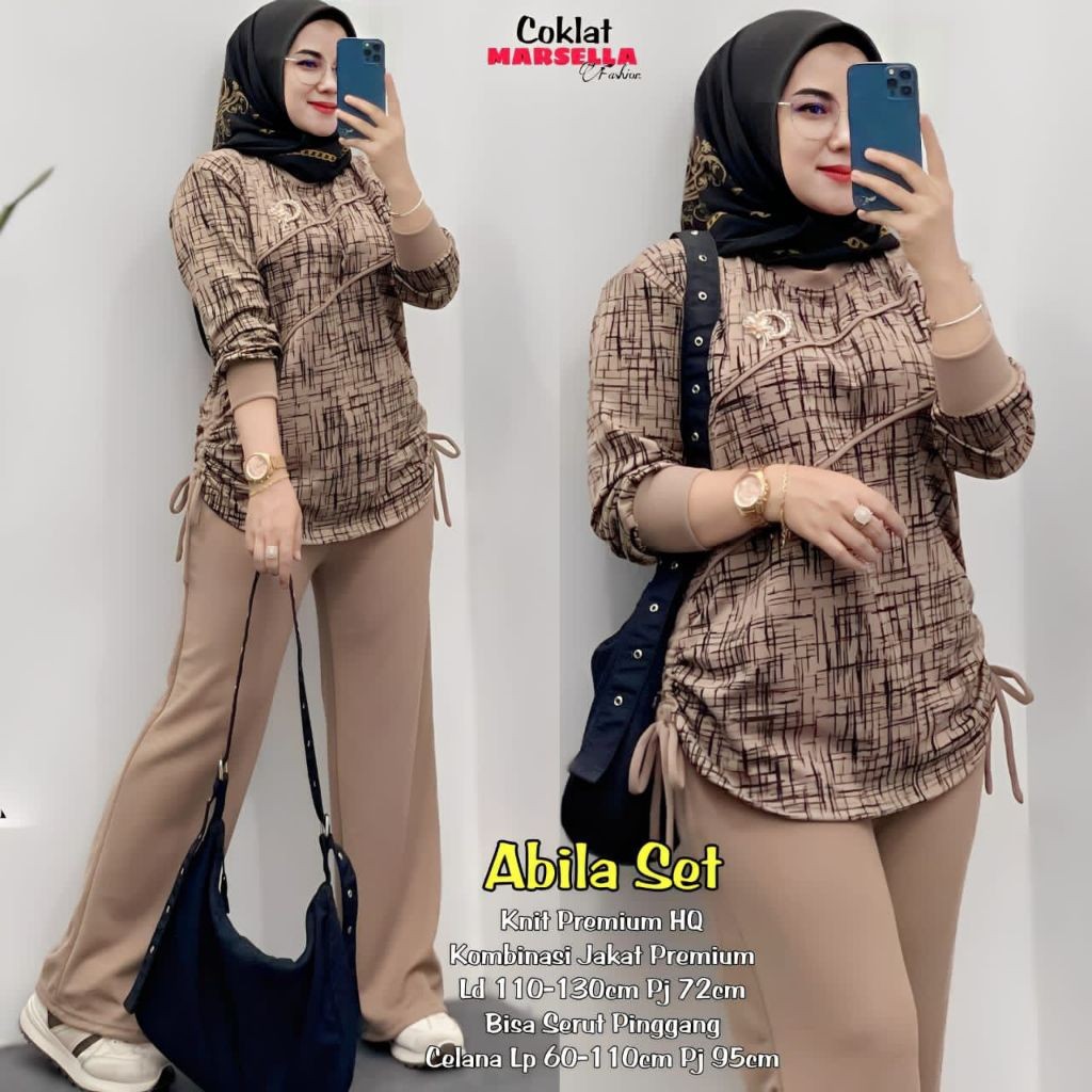 ada grup reseller tanyakan admin alya store Abila Set MARSELLA 16 alya store