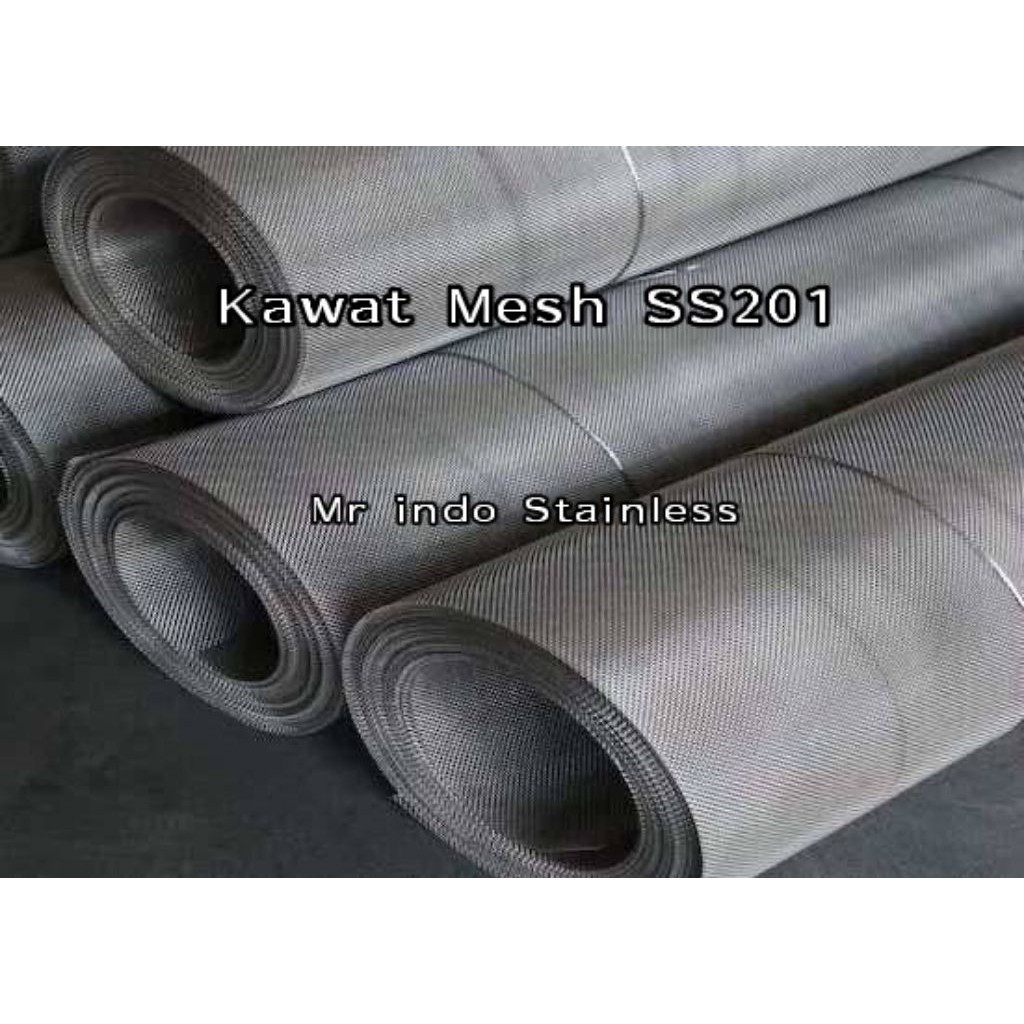 Kawat Mesh 16 Stainless SS201 - Wiremesh - Kawat Loket - Kawat ayakan Stainless
