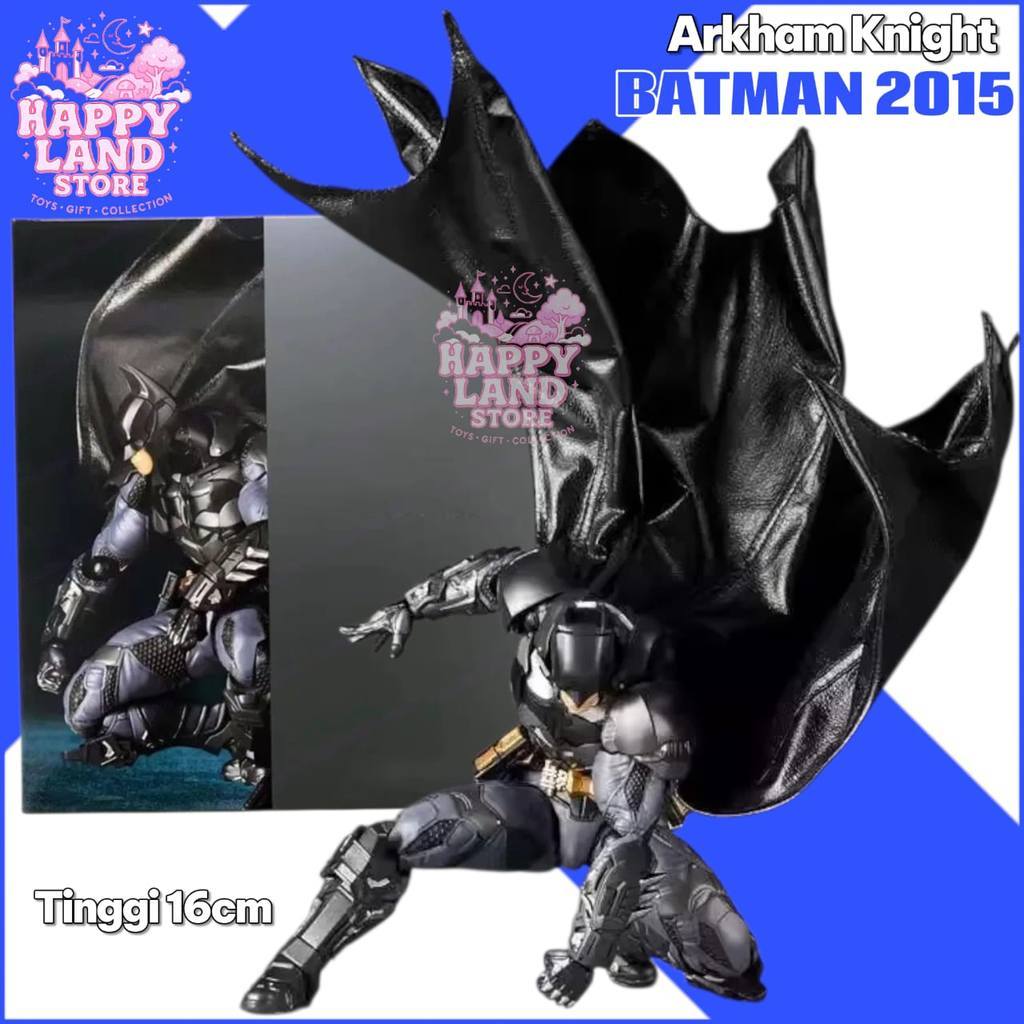 NEW Amazing Yamaguchi Revoltech Batman Arkham Knight Ver. Anime Action Figures Collection Figure