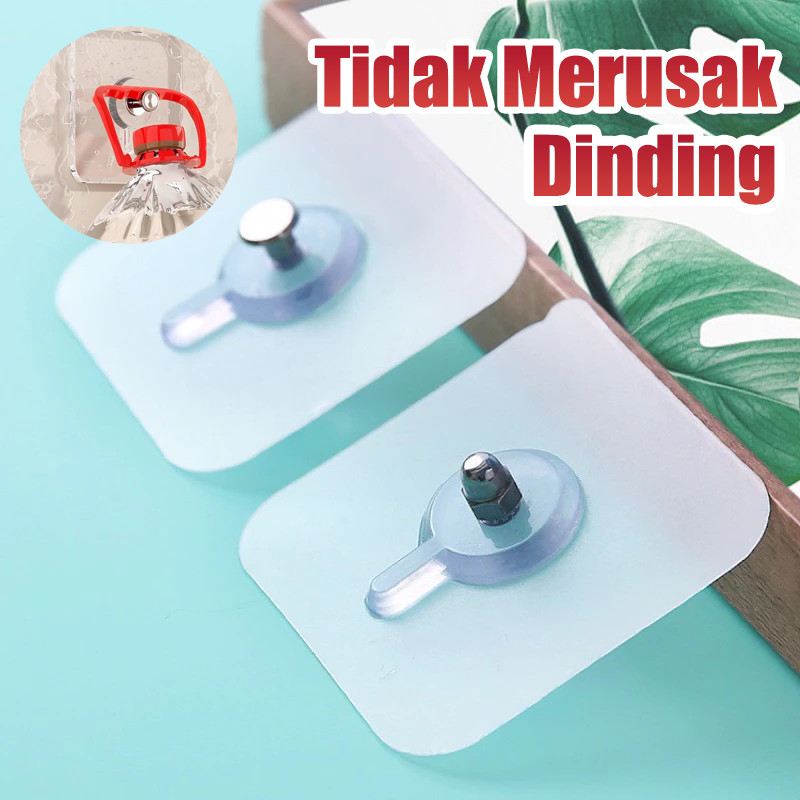 Hook Paku Gantungan Tanpa Hook Tanpa Bor Tembok Tempel Gantungan Rak Foto Magic Hook Perekat Tempel 