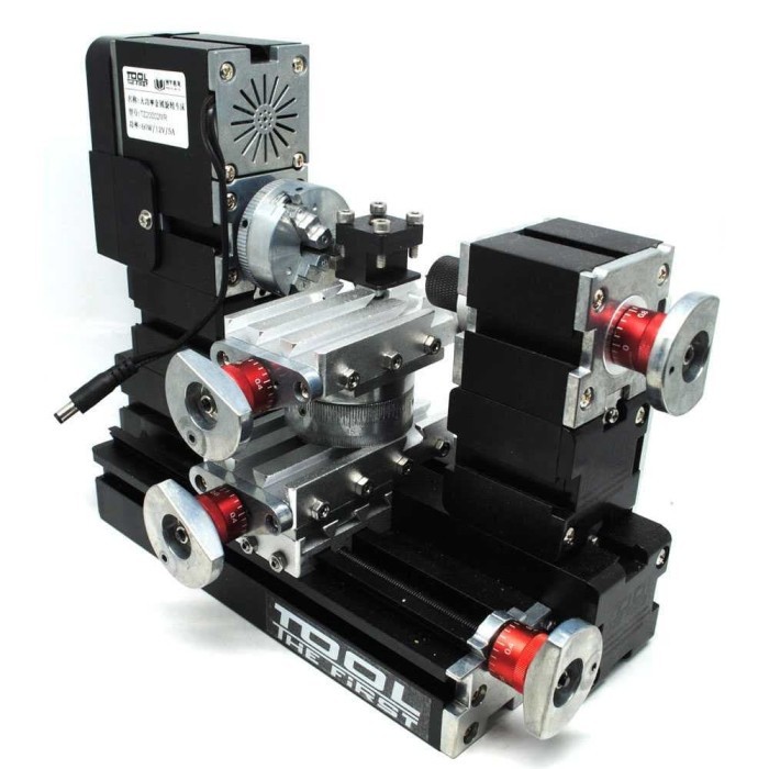 Mesin Bubut Mini untuk Kayu dan Semua Logam selain Besi Baja Keras