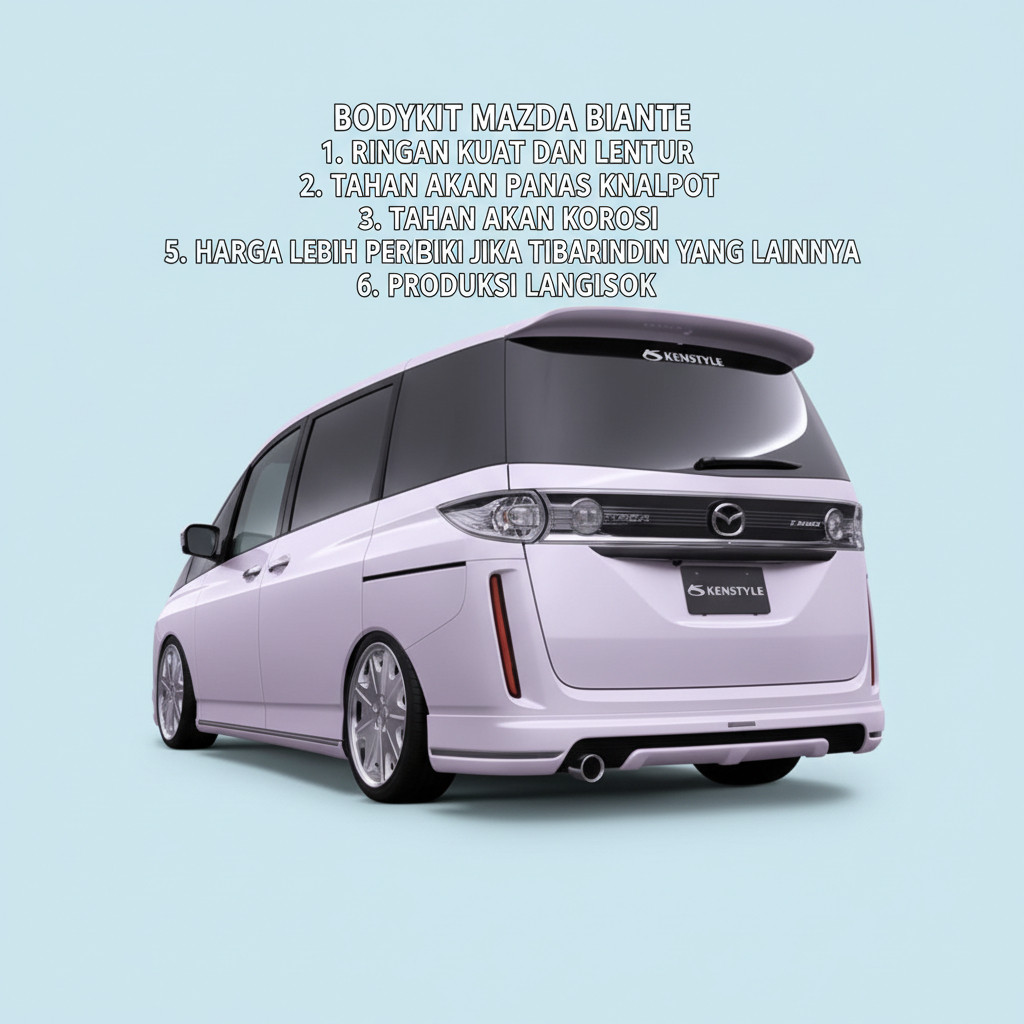 bodikit Bodykit mazda biante body kit mazda biante kenstyle