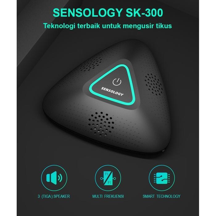 SENSOLOGY SK-300 Alat Pengusir Tikus Ultrasonic Elektrik - SK300
