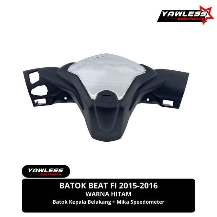 Batok Beat Fi 2015 - 2016 Belakang Warna Hitam + Mika Speedometer Beat Fi / Batok Beat Fi