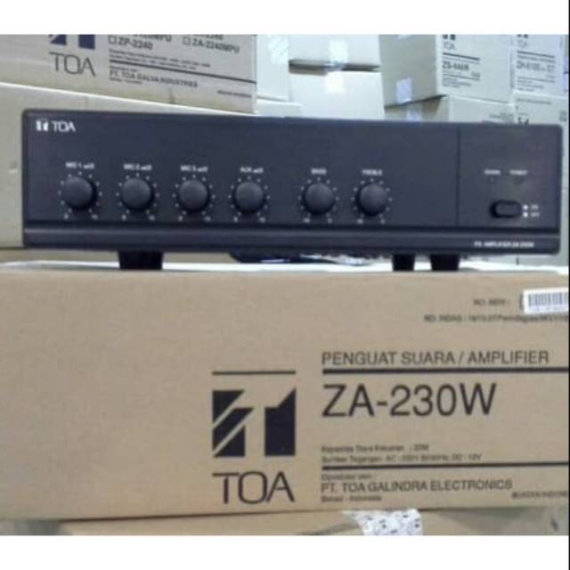 Ampli toa ZA-230.power ampli.original toa.30watt.