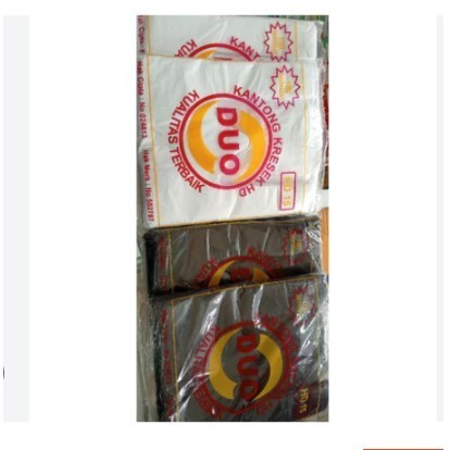 KYK KRESEK HD DUO 100 LEMBAR KRESEK HITAM , PUTIH ANEKA WARNA KRESEK HITAM HDPE PUTIH KANTONG PLASTI