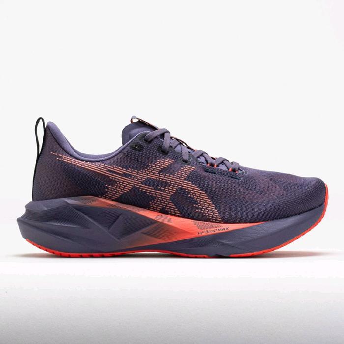 Sepatu Novablast 5 Greyish Purple/Coral Reef