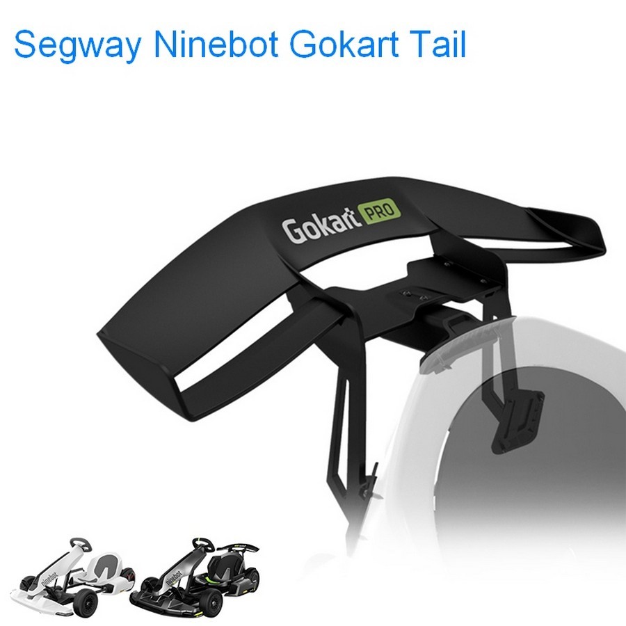 Original Tail Rear Wing For Segway Ninebot Gokart PRO 2 Kart Tail Kit tallation Refit Accessories