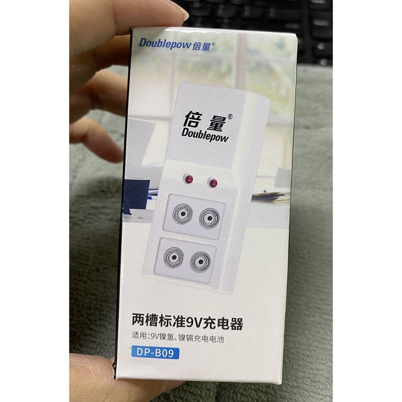 Promo Murah charger baterai 9v rechargeable / baterai kotak 9v recharger / cas baterai kotak 9v Terl