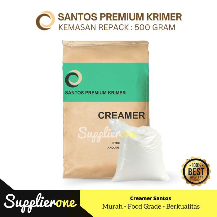 Creamer Premium Santos Repack 500g / Krimer Santos Ripack / Krimer Bubuk / Keimer Santos Ecp83