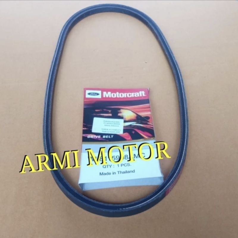 READY Fan Belt Ac Everest Ranger 2.5 TDI Original Ford Belt Ac Ford Ranger Everest TDI BELT DRIVE