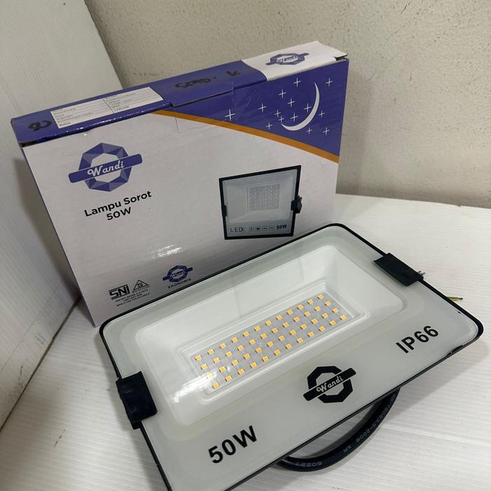 Lampu Sorot Led 50 Watt / 50 W / Lampu Sorot Model Slim - ECO 50W KUNING